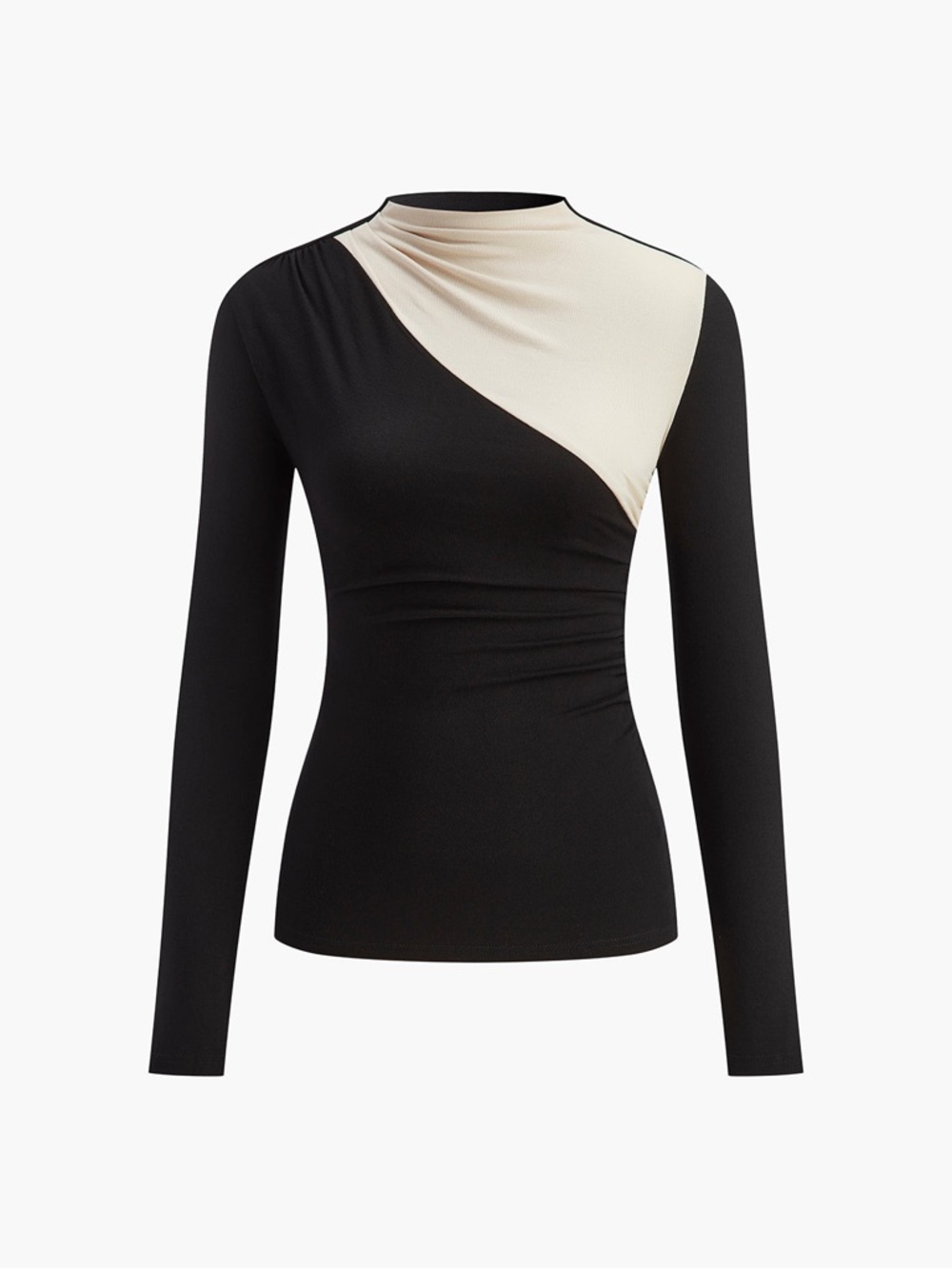 color block long sleeve
